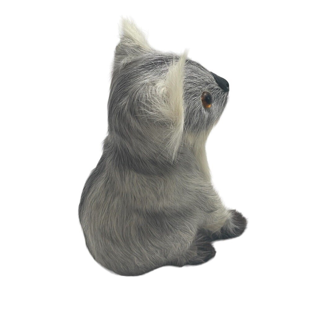Koala Plush Real Hair Realistic 5” Stuffed Animal Toy Vintage RARE - Picture 6 of 15